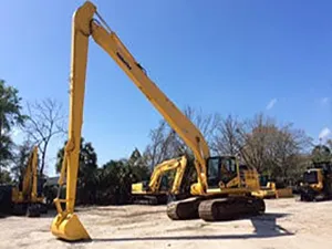 long reach excavtor